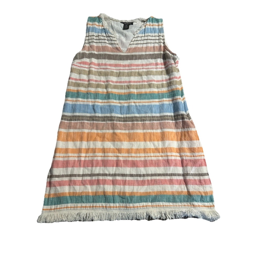 Chelsea and Theodore Striped Dress Women's size 10
